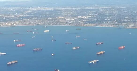 Congestion In Ports On Both Sides Of The Pacific Ocean