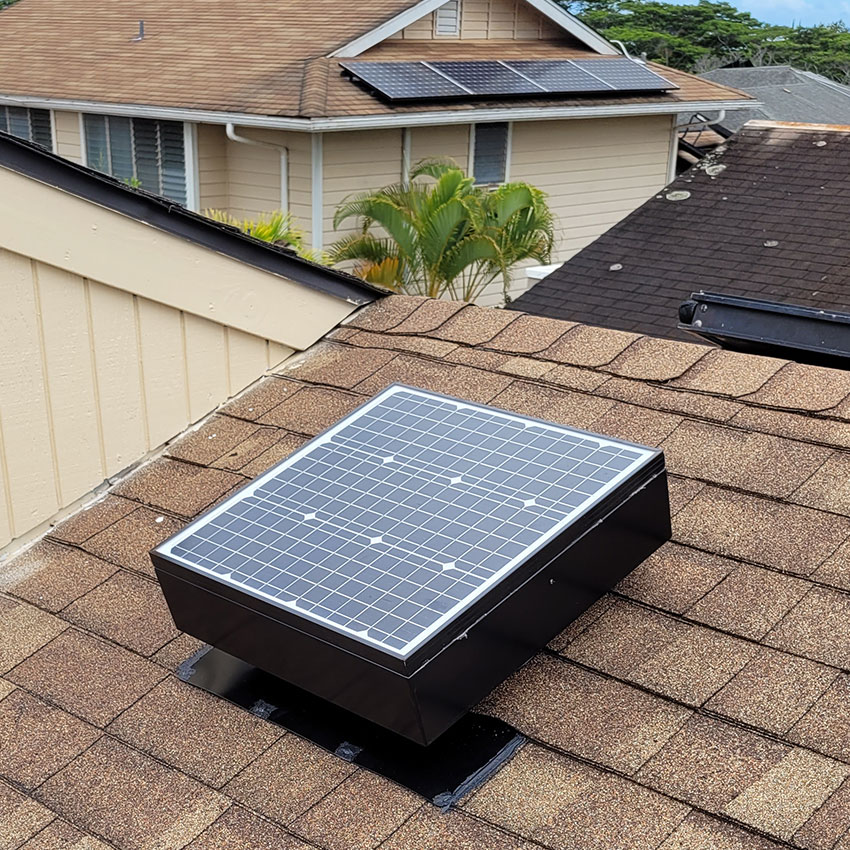 Solar attic fan is necessary all year round