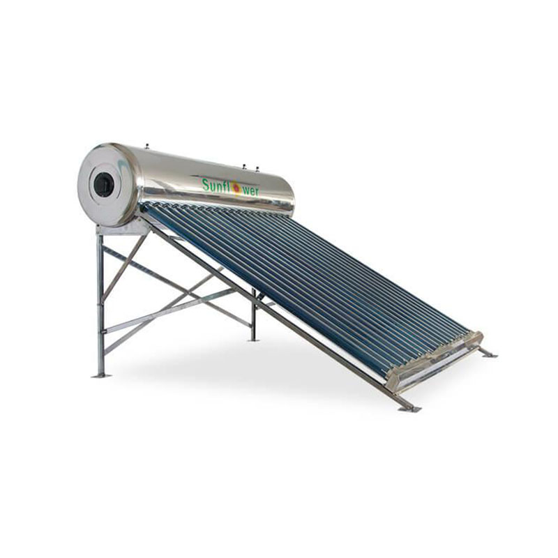 Solar water heater working principle