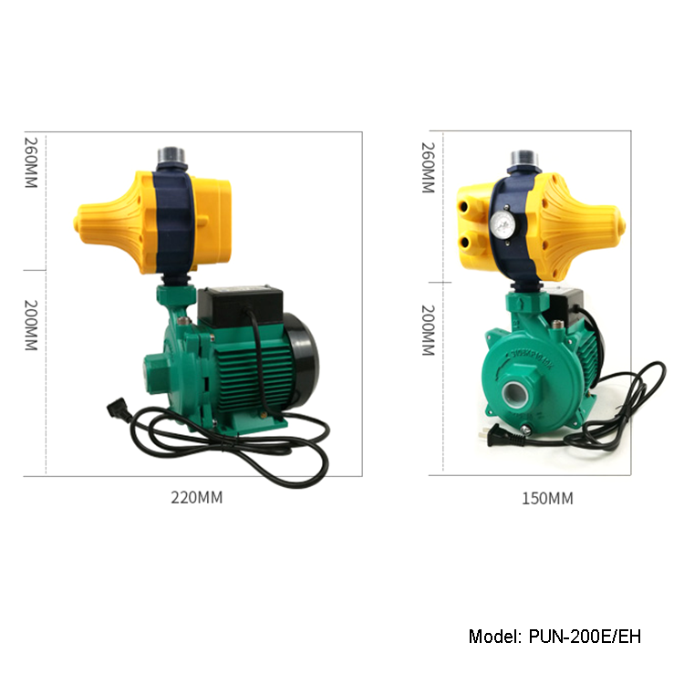 PUN-200E/PUN-600E Booster Pump For Hot Water Supply System