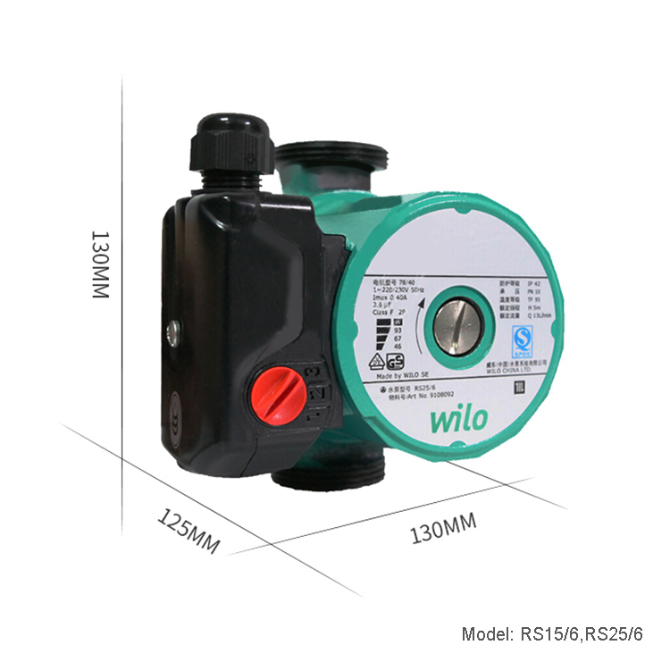 Sizing the Pump of Solar Hot Water System