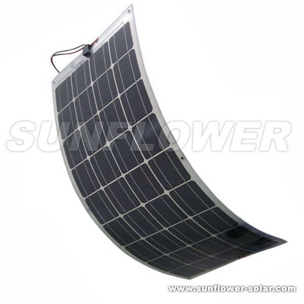 Semi-Flexible Solar Panel for boat or car, 15years lifespan solar cell ETFE