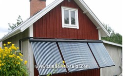 Solar Water Heater with Heat Pipe