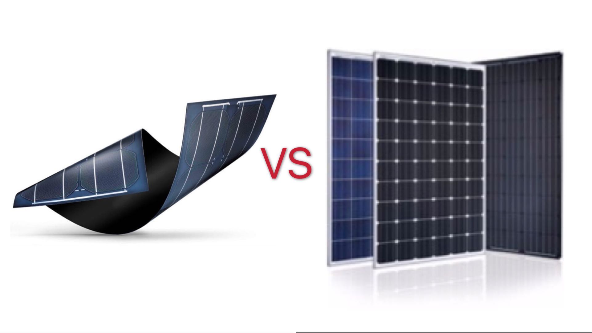 The difference between thin film and crystalline silicon solar panels