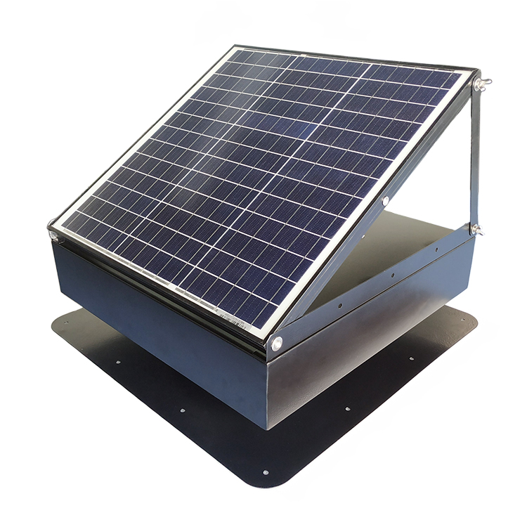 40W Adjustable Solar Attic Vent Fan for House - Buy Solar Attic